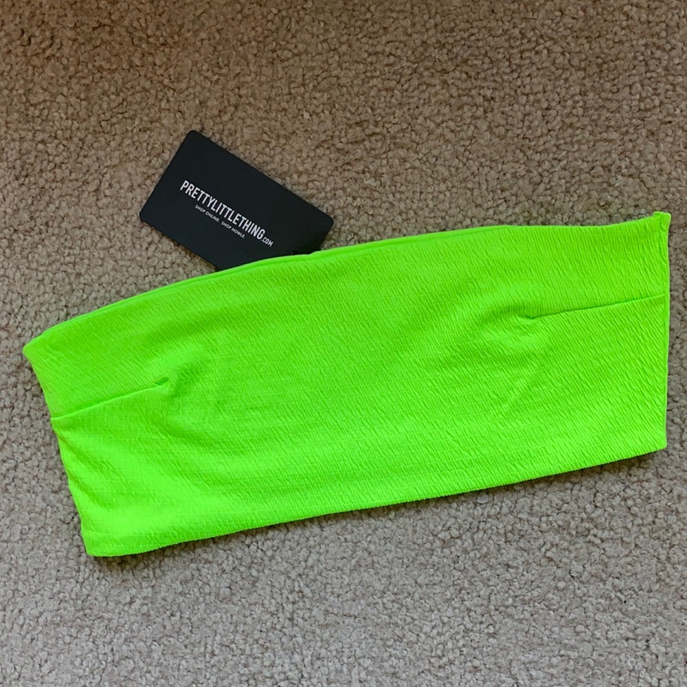 Crinkle swim bandeau